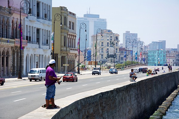 Malecon in Havana, Cuba