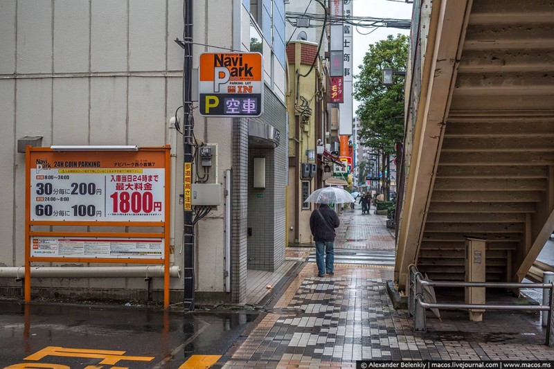Особенности парковки в Японии авто, парковка, япония