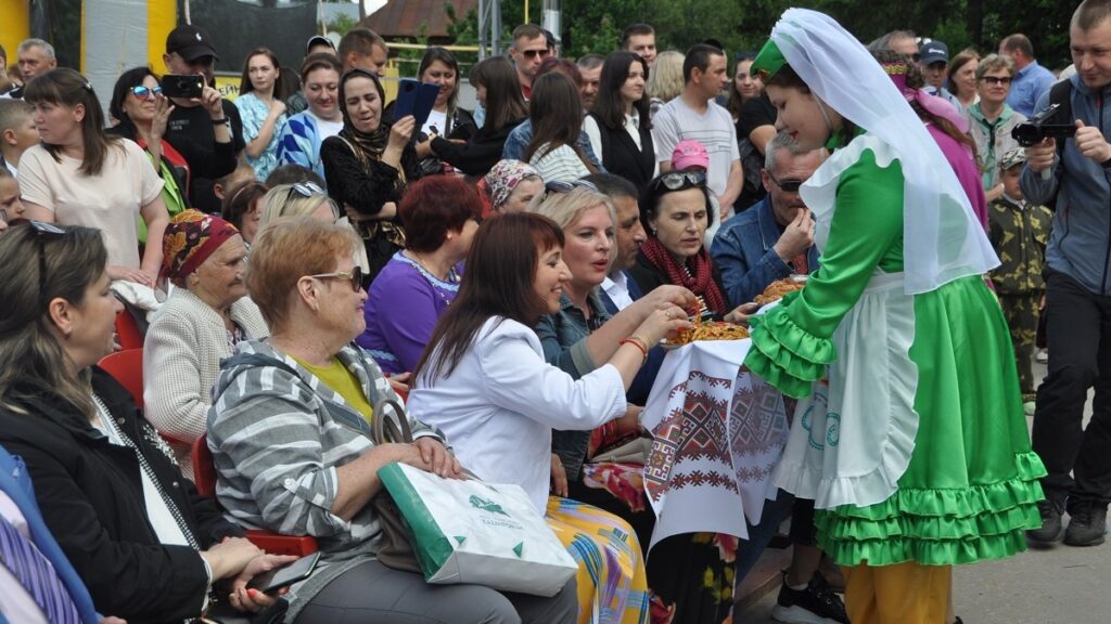 В селе Подлипки 10 июня праздновали «Касимовский Сабантуй»