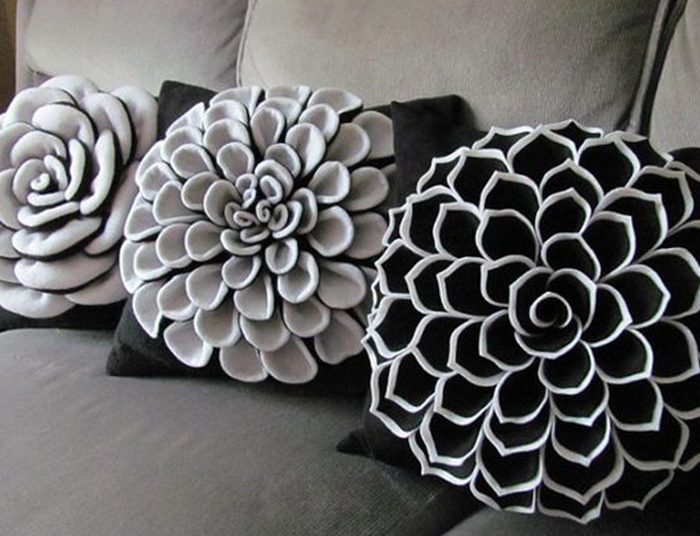 21 потрясающая идея декоративных подушек для дома своими руками! handmake,дизайн интерьера,разное,шитье