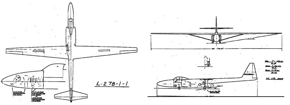 Lockheed CL-278,     Lockheed        U-2. 1954  - :    | Warspot.ru