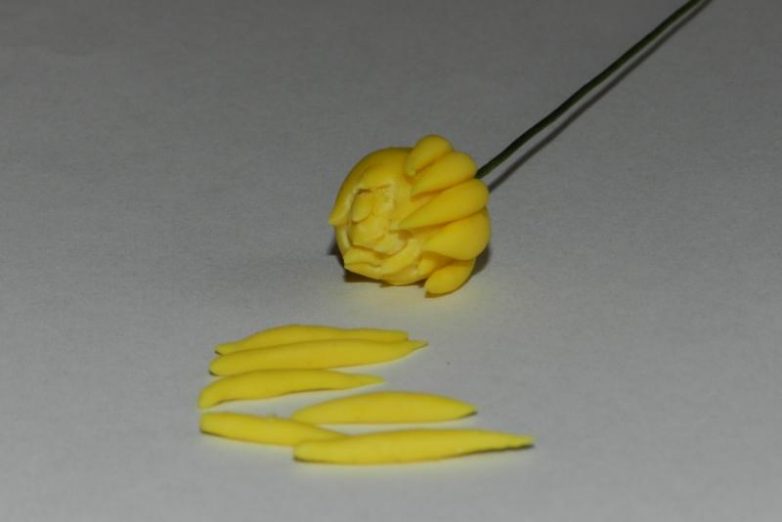 Букет из холодного фарфора сделай сам,Хенд мейд,холодный фарфор