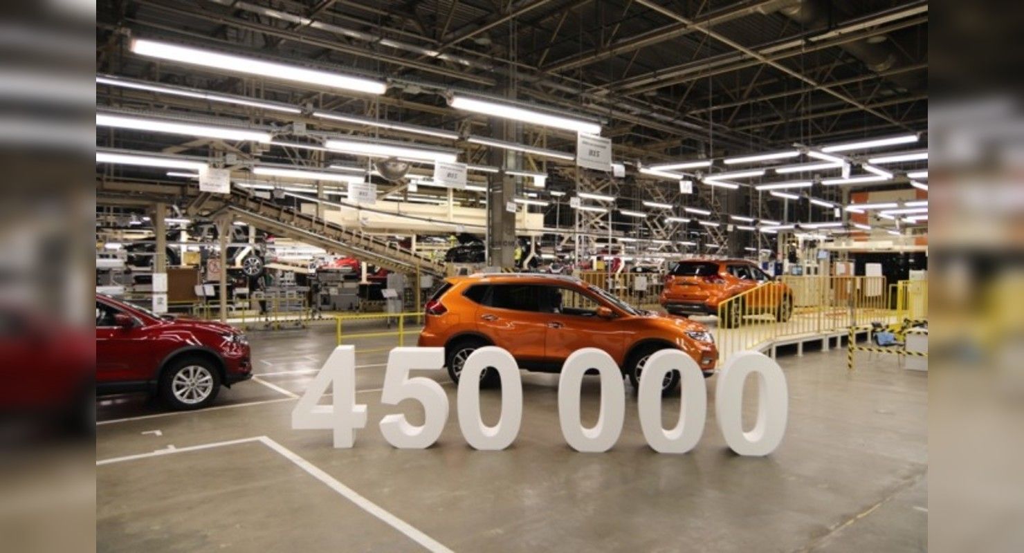 Петербургский завод Nissan выпустил 450-тысячный автомобиль