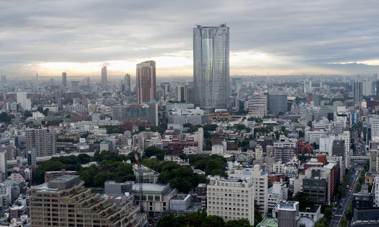Район Минато в Токио, где находится посольство РФ. Фото: Keith Levit/ Global Look