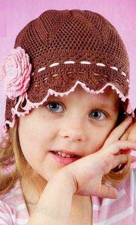 Связать шапочку для девочки