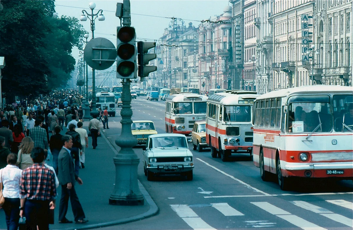Ленинград 1981 год. Ленинград 1980-е.