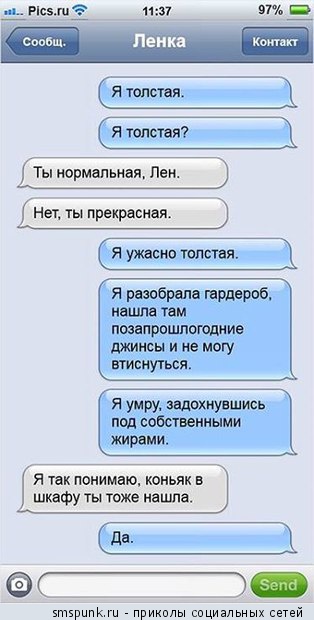 Я толстая?