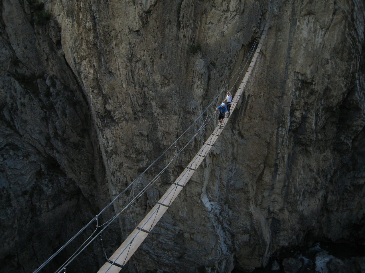Via Ferrata - железная тропа - не дай бог кому-то на нее попасть! Via Ferrata - железная тропа - не дай бог кому-то на нее попасть!