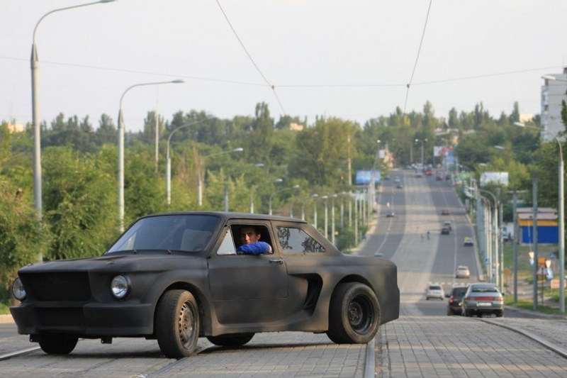 ЗАЗ 968 или всем известный &quot;Запорожец&quot; стилизованный под мустанг mustang, ЗАЗ 968, запорожец, тюнинг