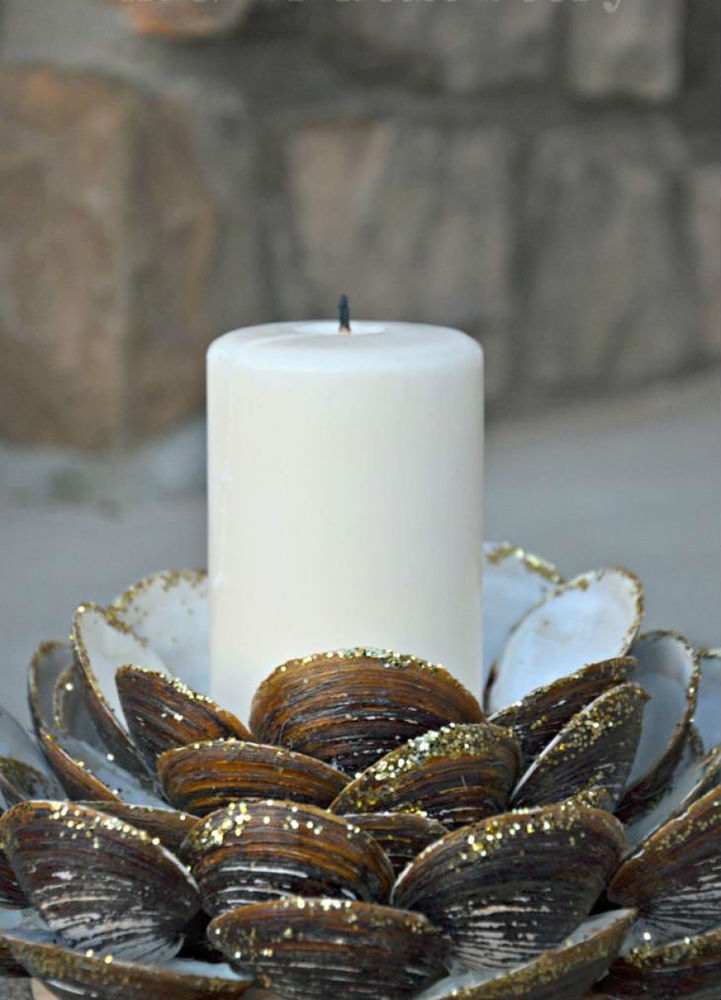 Интересные идеи декора с морскими «сувенирами» декор,домашний досуг,интерьер и дизайн,своими руками