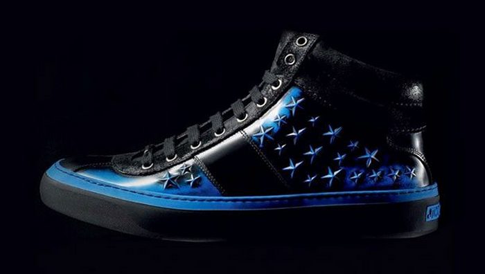 Кроссовки Jimmy Choo Belgravia High Tops & Star Studded.