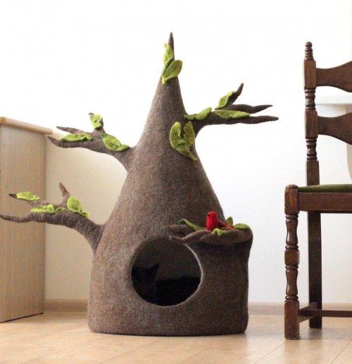 Оригинальные кошачьи домики кошачьи домики