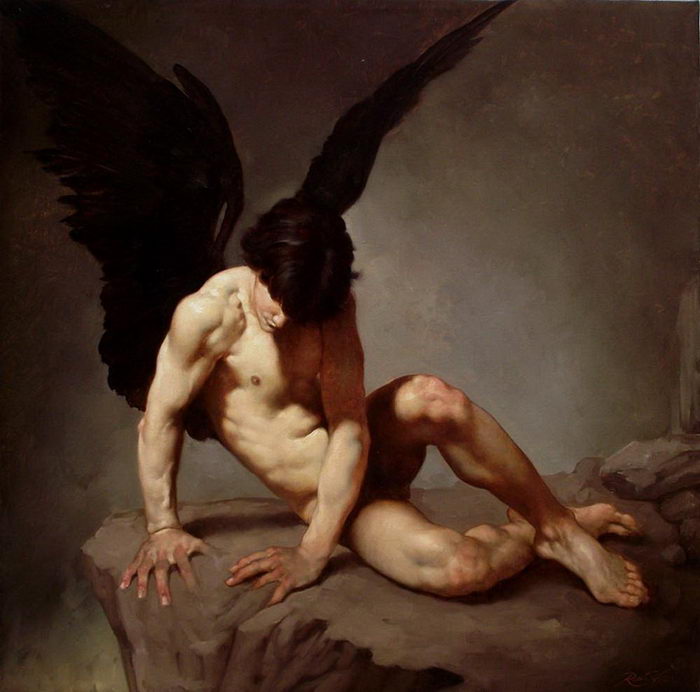 Словно из прошлых веков: картины Roberto Ferri 