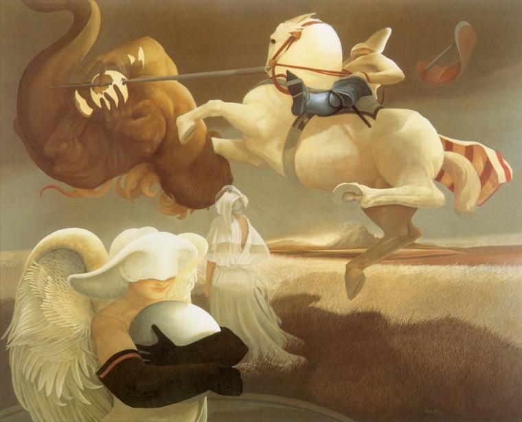 Магические картины Michael Parkes живопись