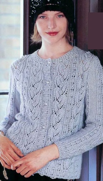 Вязать спицами жакет