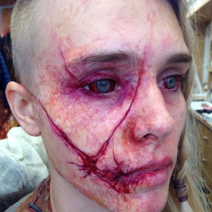 Actors with facial scars, max mikita naked