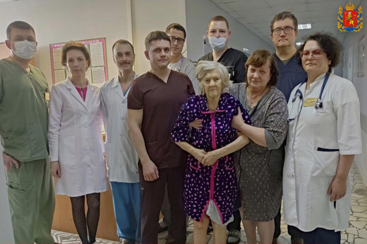 Муромские врачи поставили на ноги 96-летнюю пациентку с переломом шейки бедра