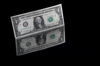 A U.S. one dollar banknote is seen in this illustration taken November 23, 2021. REUTERS/Murad Sezer/Illustration