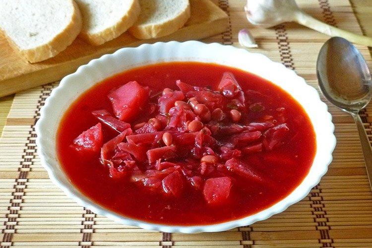 15 рецептов вкуснейшего борща с фасолью первые блюда,рецепты,супы