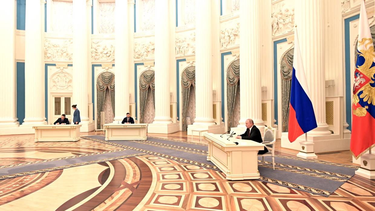 Президент России выбрал вариант мира, процветания и благополучия при признании ДНР и ЛНР