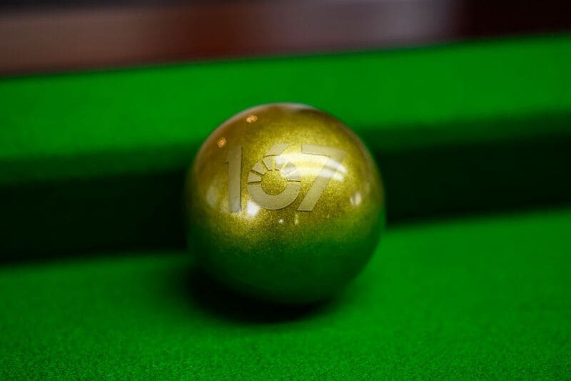 За золотой шар на турнире Snooker Championship 2025 предлагается 1 млн долларов (фото: WST)