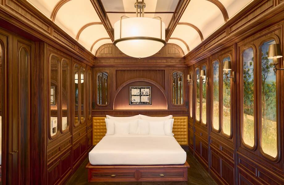 Романтика железной дороги: 14 фото из тайского отеля в стиле поездов прошлых веков