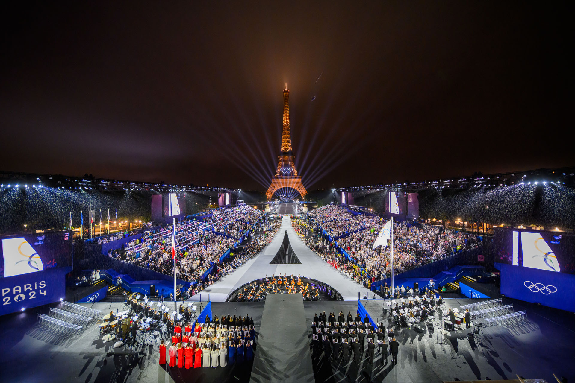 Церемония открытия Олимпийских игр в Париже