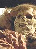 Мумия белого человека в Китае