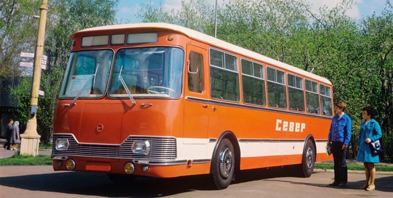 ЛиАЗ 677А «Север» предсерийный история, советские автобусы, транспорт