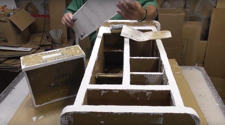 Шикарный комод своими руками из подручных материалов Шикарный комод своими руками из подручных материалов интерьер,комод совими руками,мебель,своими руками,сделай сам