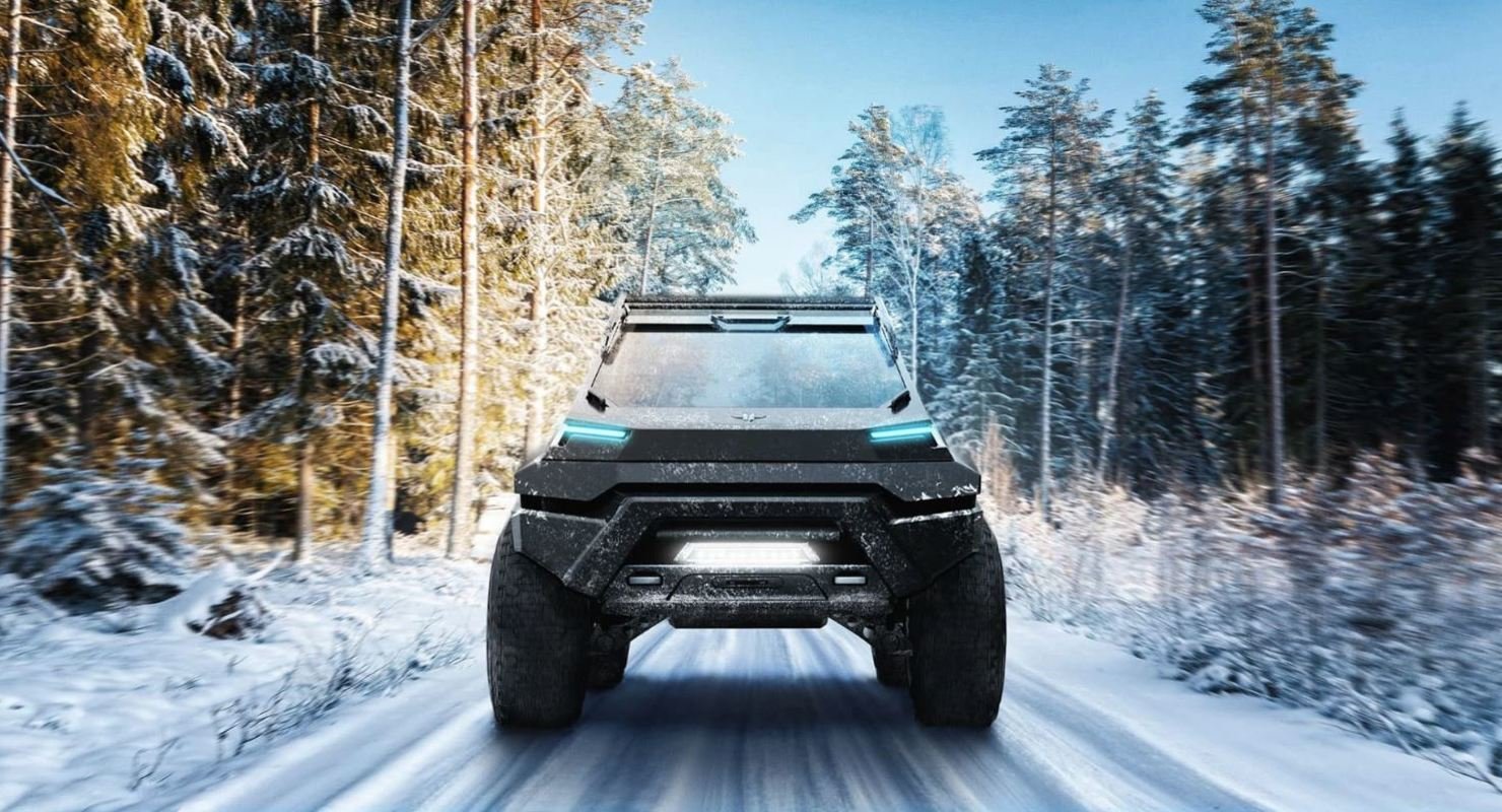 Thundertruck — прототип электрокара в стиле Cybertruck