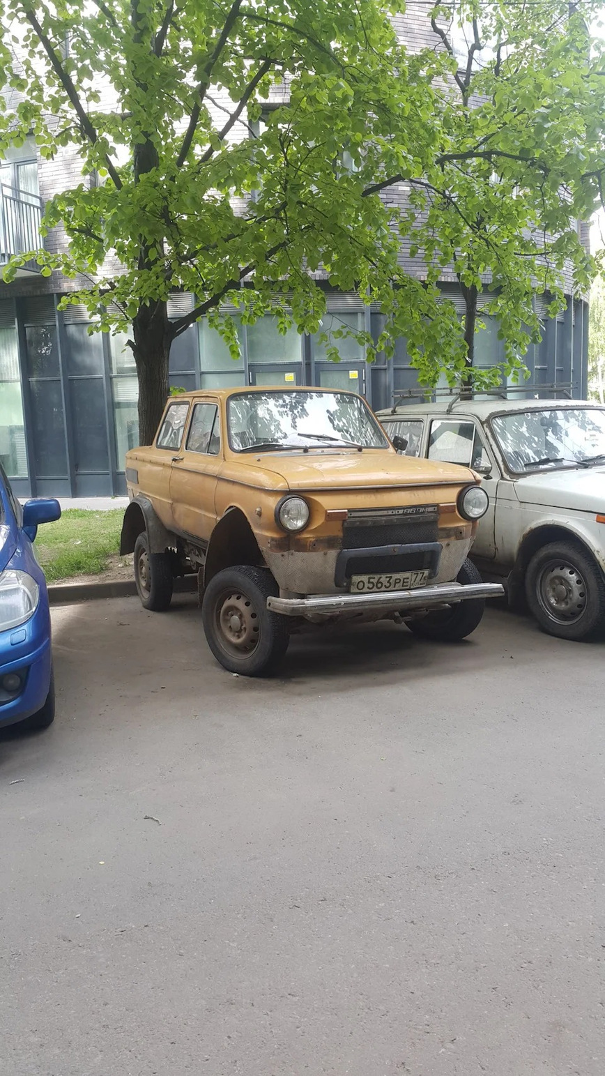 "Волга"-монстр, 8-колесный ЛуАЗ и другие странные самодельные автомобили 