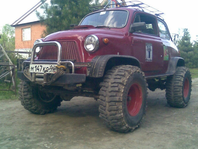 Безумный тюнинг «запорожца». автомобили,автомобиль,машины,тюнинг