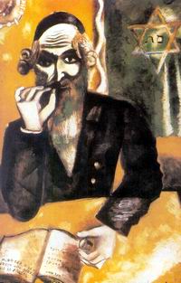 Марк Шагал, картина "Понюшка табаку", выставленная нацистами в Мангейме