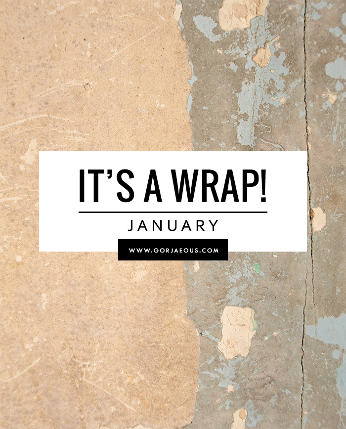 It's a Wrap, January! | SCATTERBRAIN