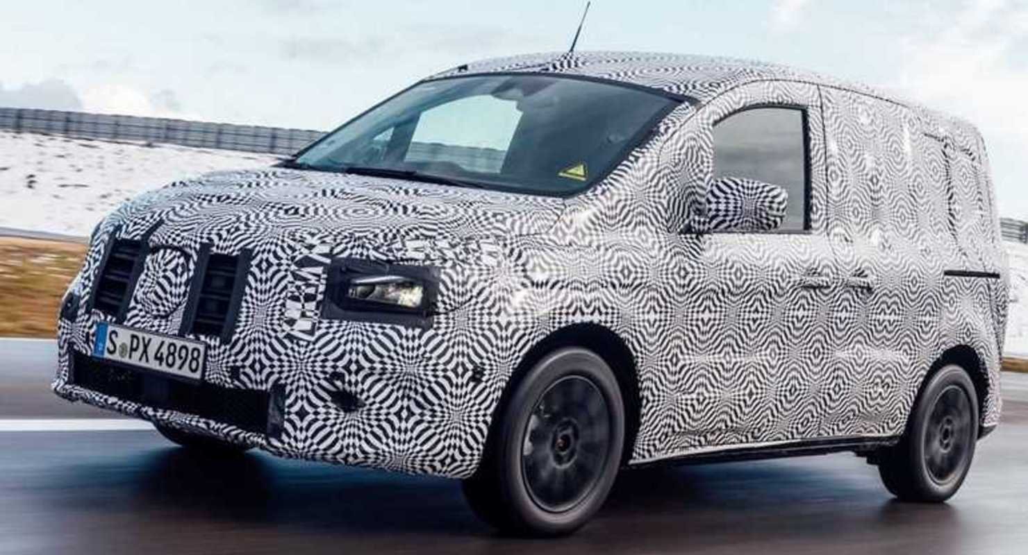 Mercedes показал на фото электрический фургон eCitan 2022 Mercedes показал на фото электрический фургон eCitan 2022 Автомобили