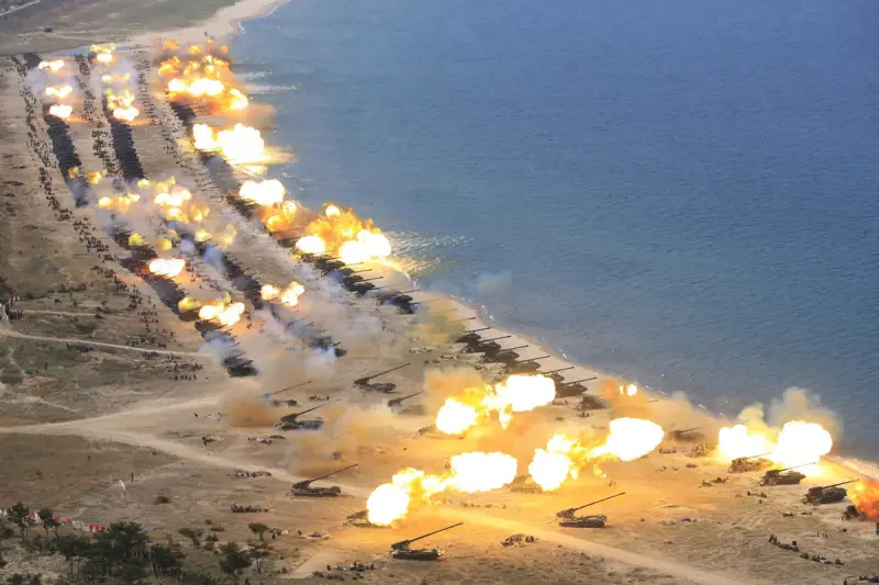 На что способна артиллерия Северной Кореи