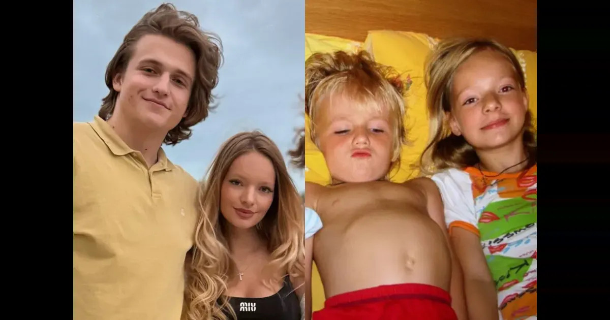 Елизавета Пескова показала редкие фото с младшим братом по случаю его 22-летия