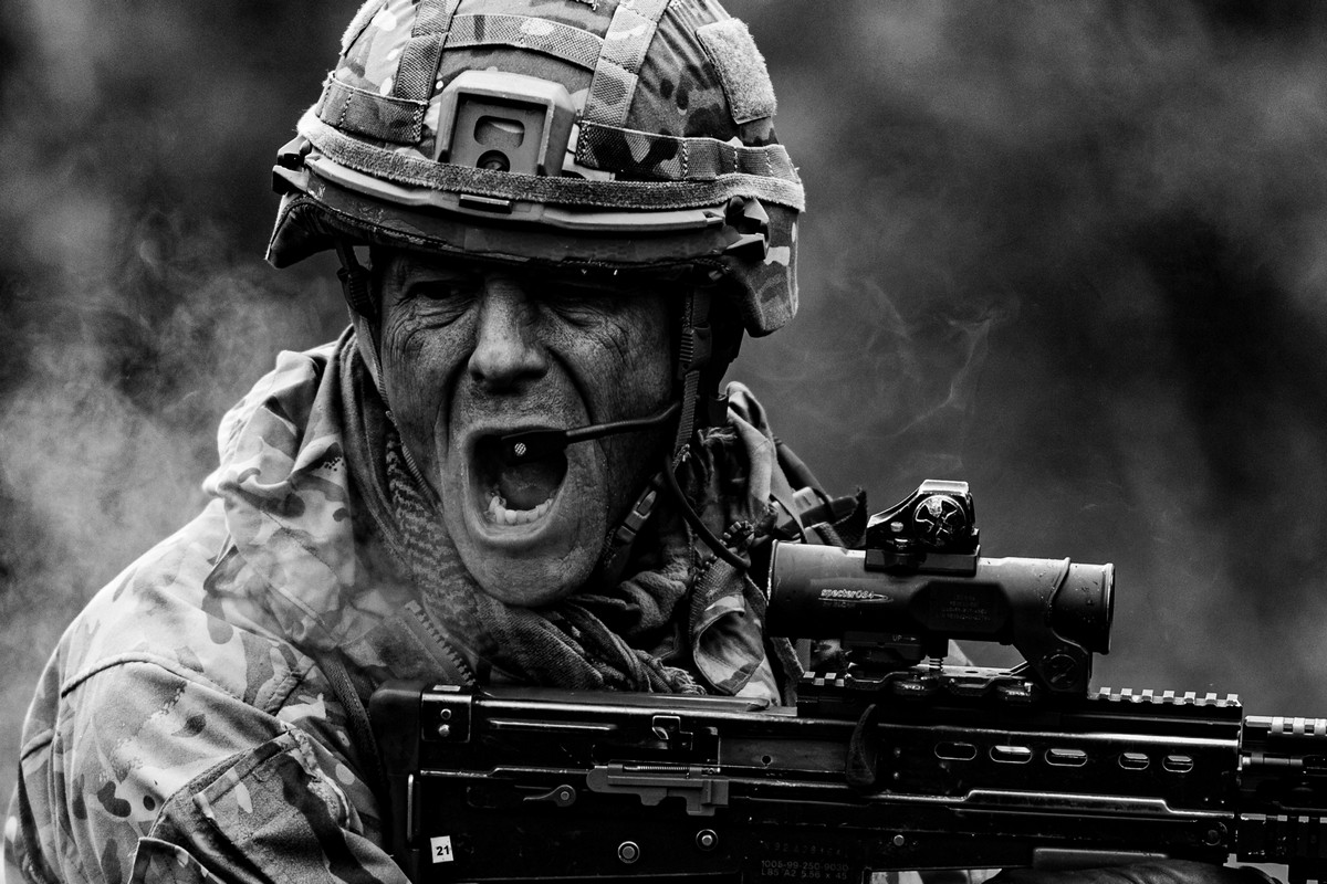 Лучшие работы конкурса британской военной фотографии "British Army Photographer of the Year"