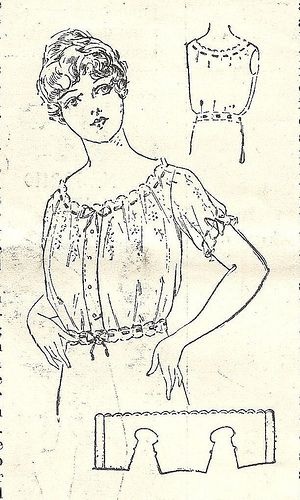 Очень простые и красивые ретро-выкройки одежда,ретро выкройки