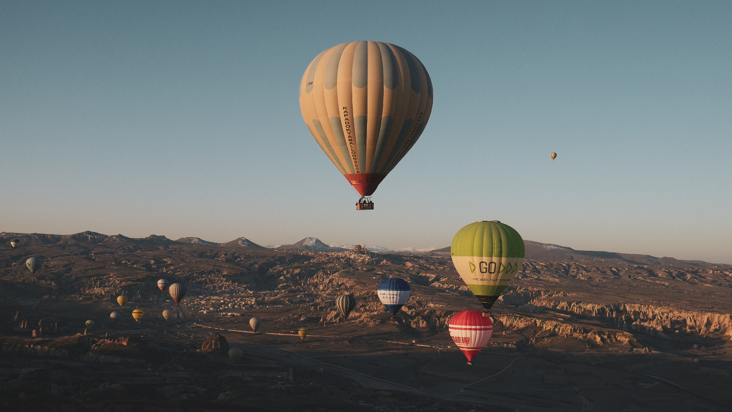 Каппадокия: воздушные шары и «марсианские» пейзажи 