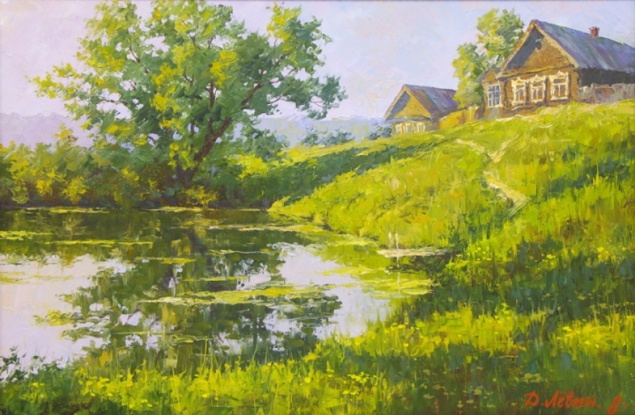 Дмитрий Лёвин - художник русского пейзажа живопись