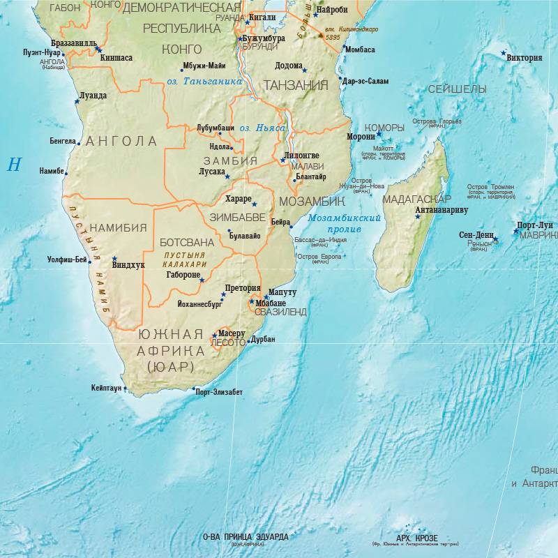 Пролив между африкой и островом мадагаскар. Мозамбикский пролив на карте Африки. Мозамбикский пролив на контурной карте. Мозамбикский пролив на карте.