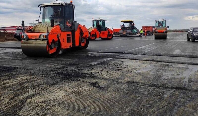 Реконструкцию взлетной полосы показали в аэропорту Оренбурга