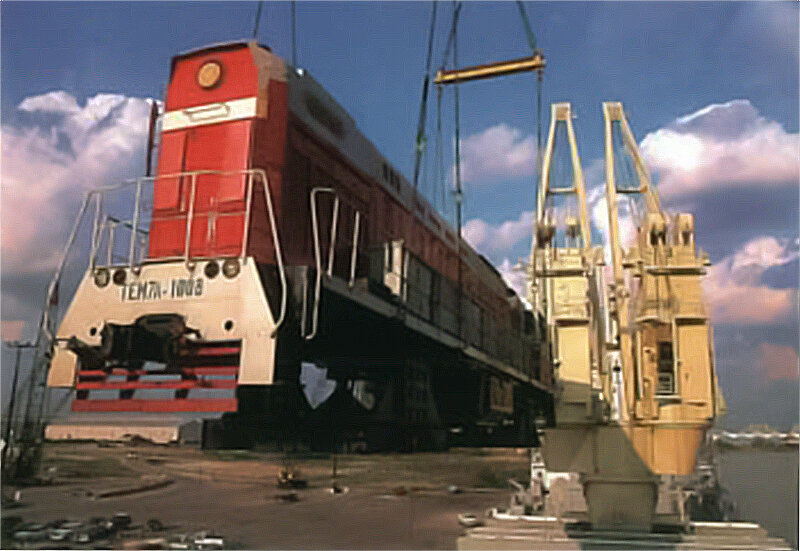 Как российские тепловозы оказались в Америке геополитика,россия