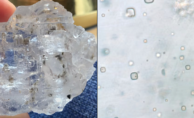 Биологи распечатали кристалл возрастом 830 миллионов лет для изучения бактерий, которые были внутри 