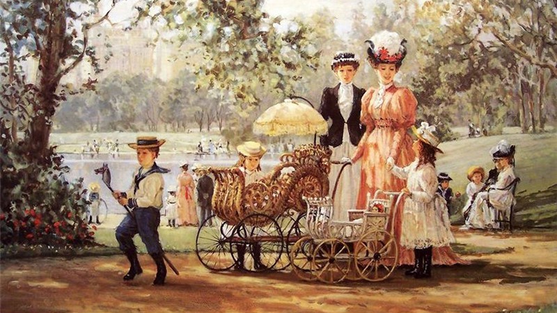 Детские коляски разных эпох, поражающие своим безумным дизайном - похожая новость на Toplenta