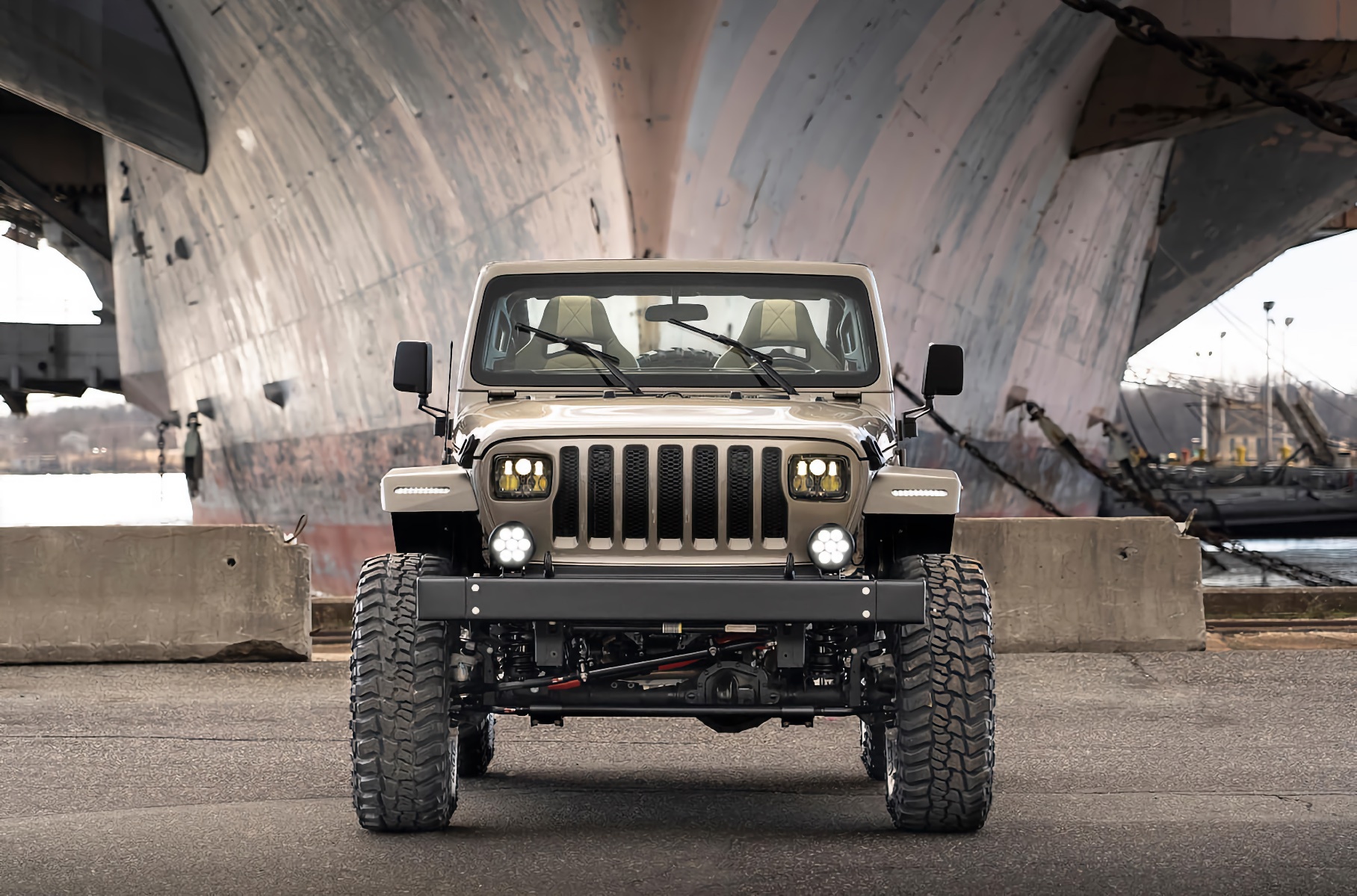 Продавец запчастей для Jeep построил Wrangler в стиле ретро Новости