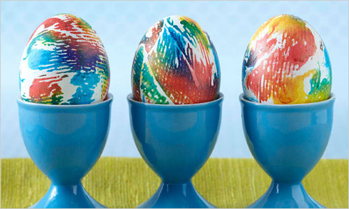 Украшение яиц на Пасху своими руками