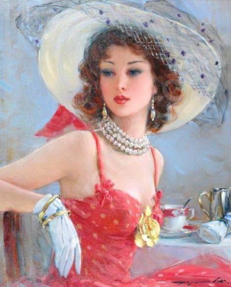 Женщина-мечта в картинах Константина Разумова разумов константин